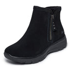 Skechers Easy Going Boots Zip Dam Svart