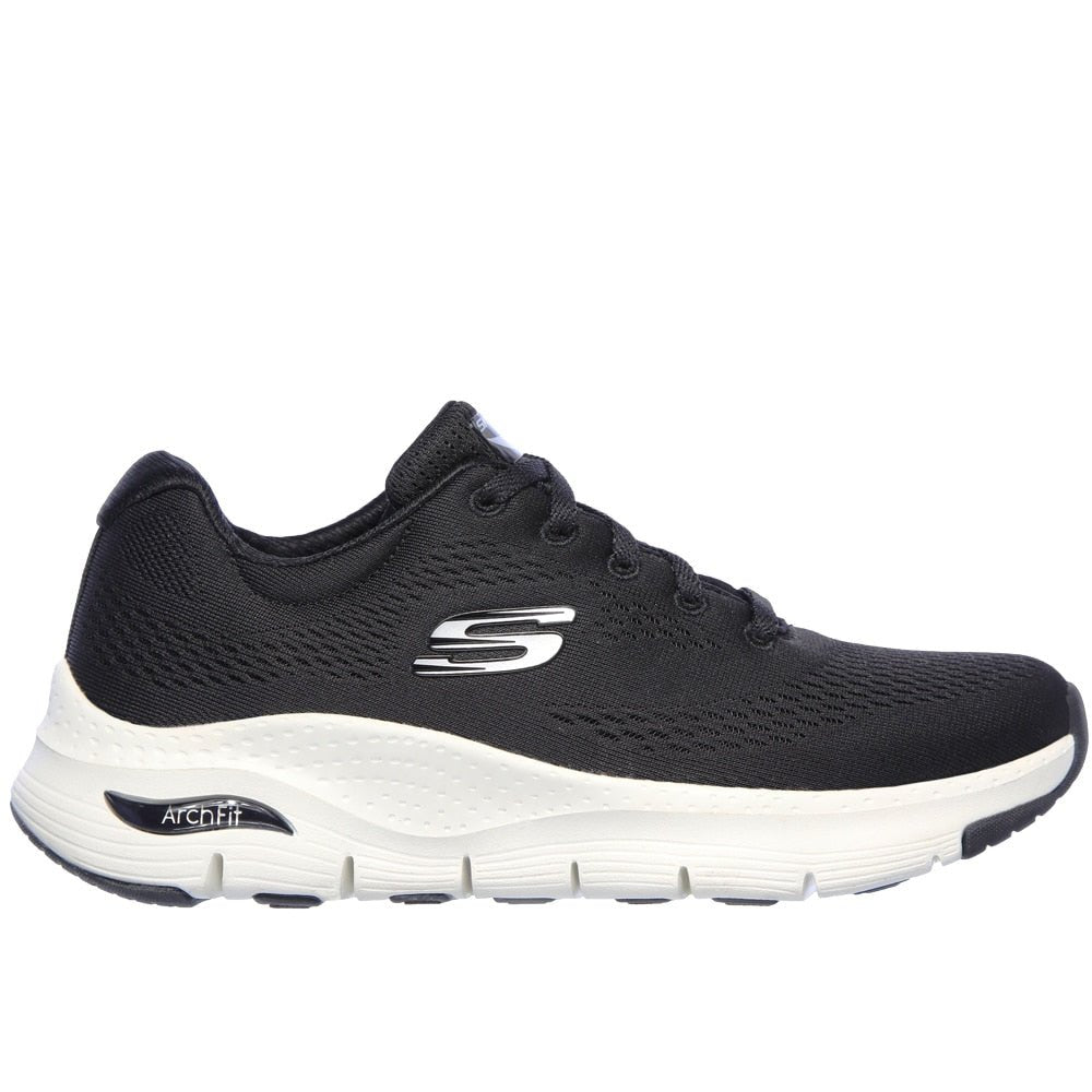 Skechers Womens Arch Fit Big Appeal Black White