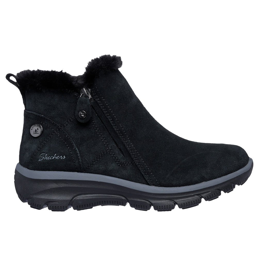 Skechers Easy Going Boots Zip Dam Vattentäta Svart