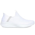 Skechers Womens Ultra Flex 3.0 Slip-Ins White