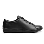 Minfot Aveny Sneaker Dam Skinn Svart