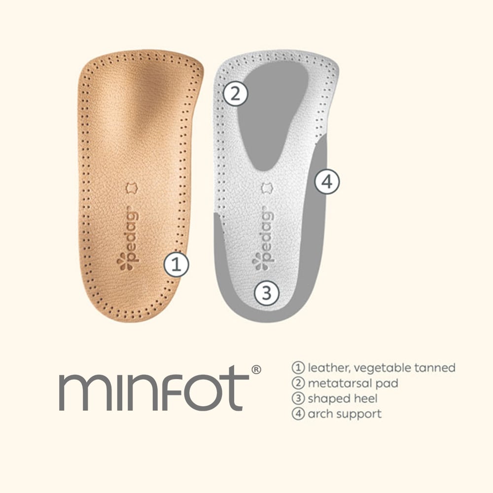 Pedag Relax Hålfotsstöd Bred Läder