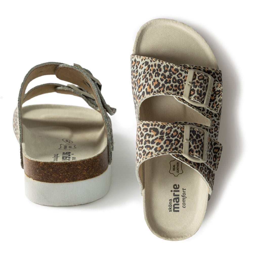 Produktbild 3 - Sköna Marie Sandaler Lolo Leopard