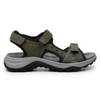 Minfot Sandhamn Sandaler Dam Nubuck Olivgrön