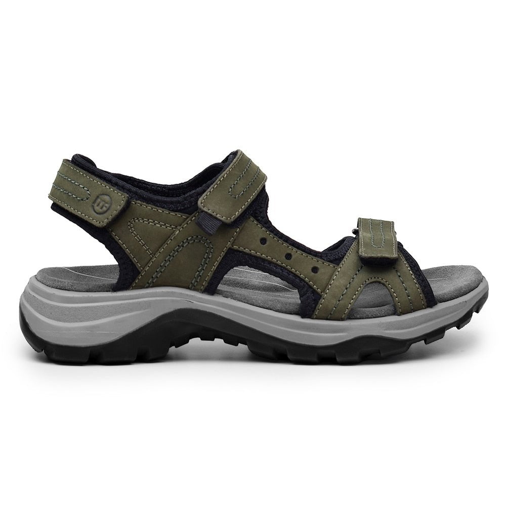 Minfot Sandaler Sandhamn Dam Nubuck Olivgrön