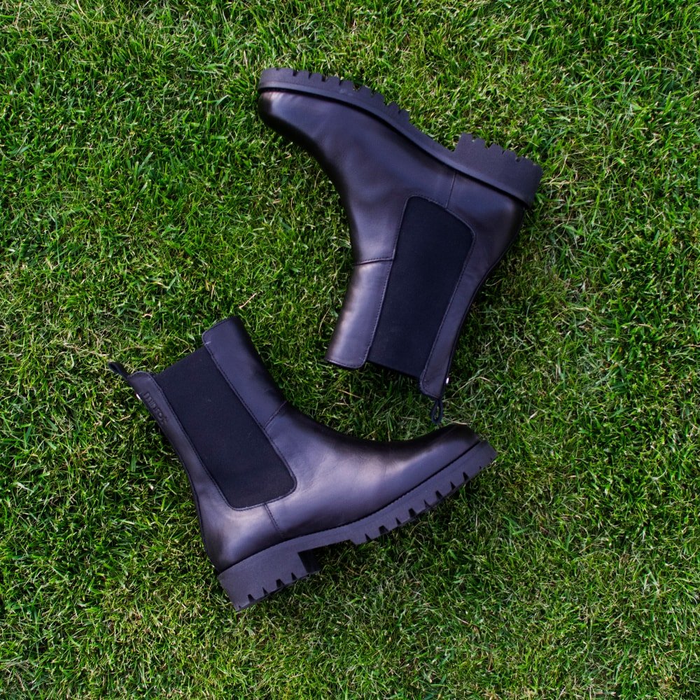 Produktbild 15 - Minfot Chelsea Boots City Läder Svart