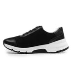 Minfot Softrole Lux Sneakers Dam Stretch Svart