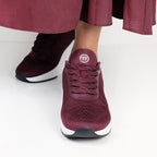 Minfot Sneaker Move Dam Mesh Bordeaux