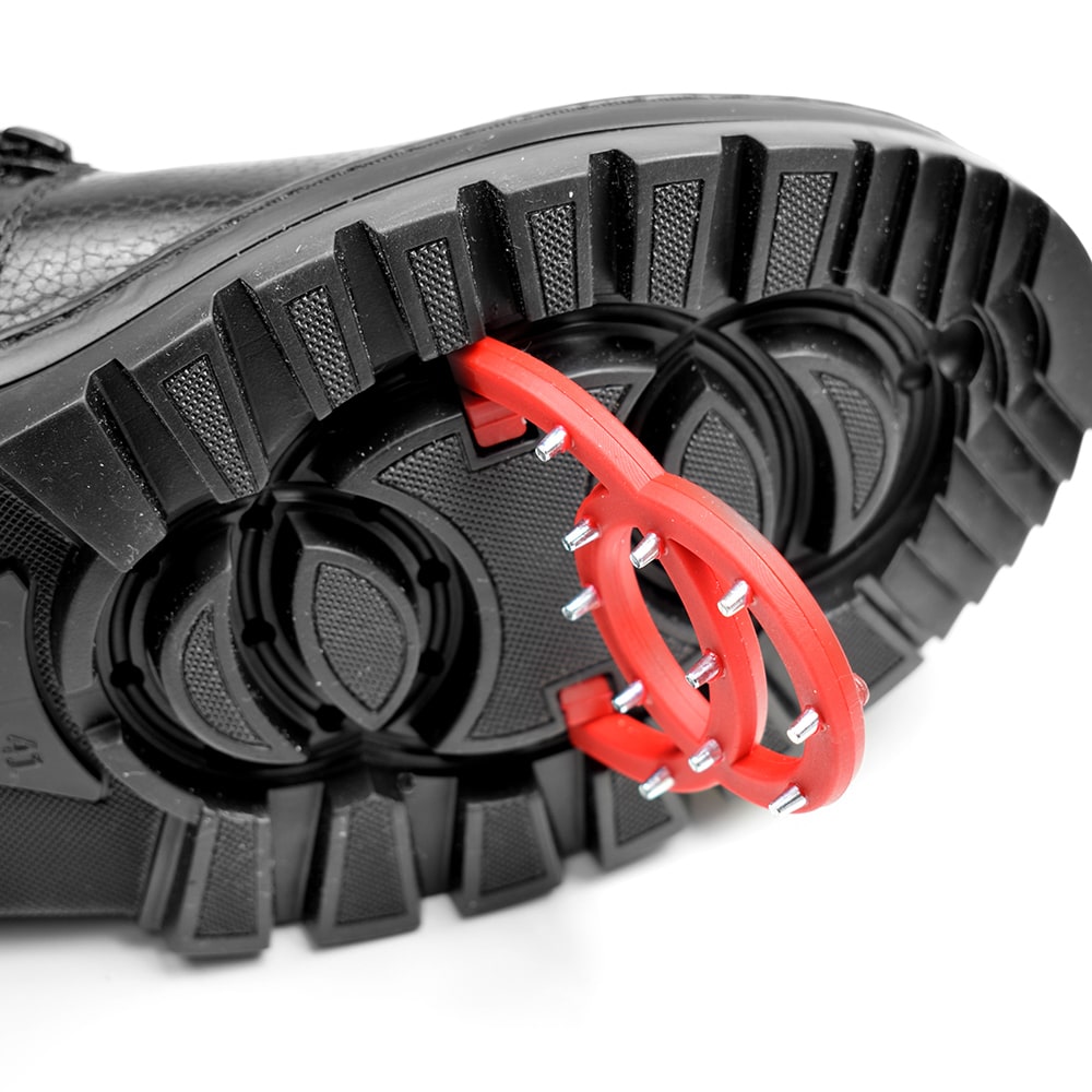 Minfot Dubbskor Kalix Skinn Ull Svart