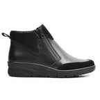 Minfot Hilma Boots med Dragkedja TEX-membran Svart