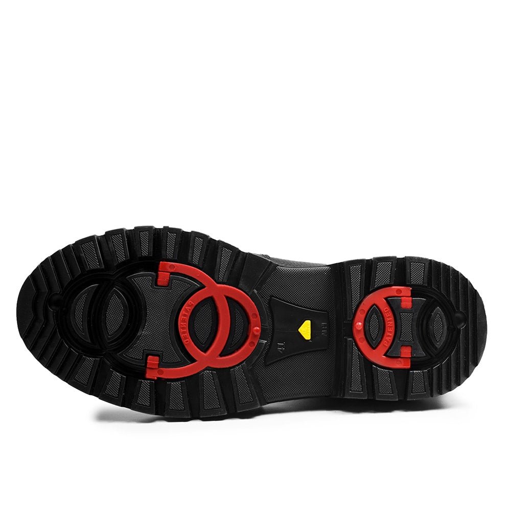 Minfot Dubbskor Kalix Skinn Ull Svart