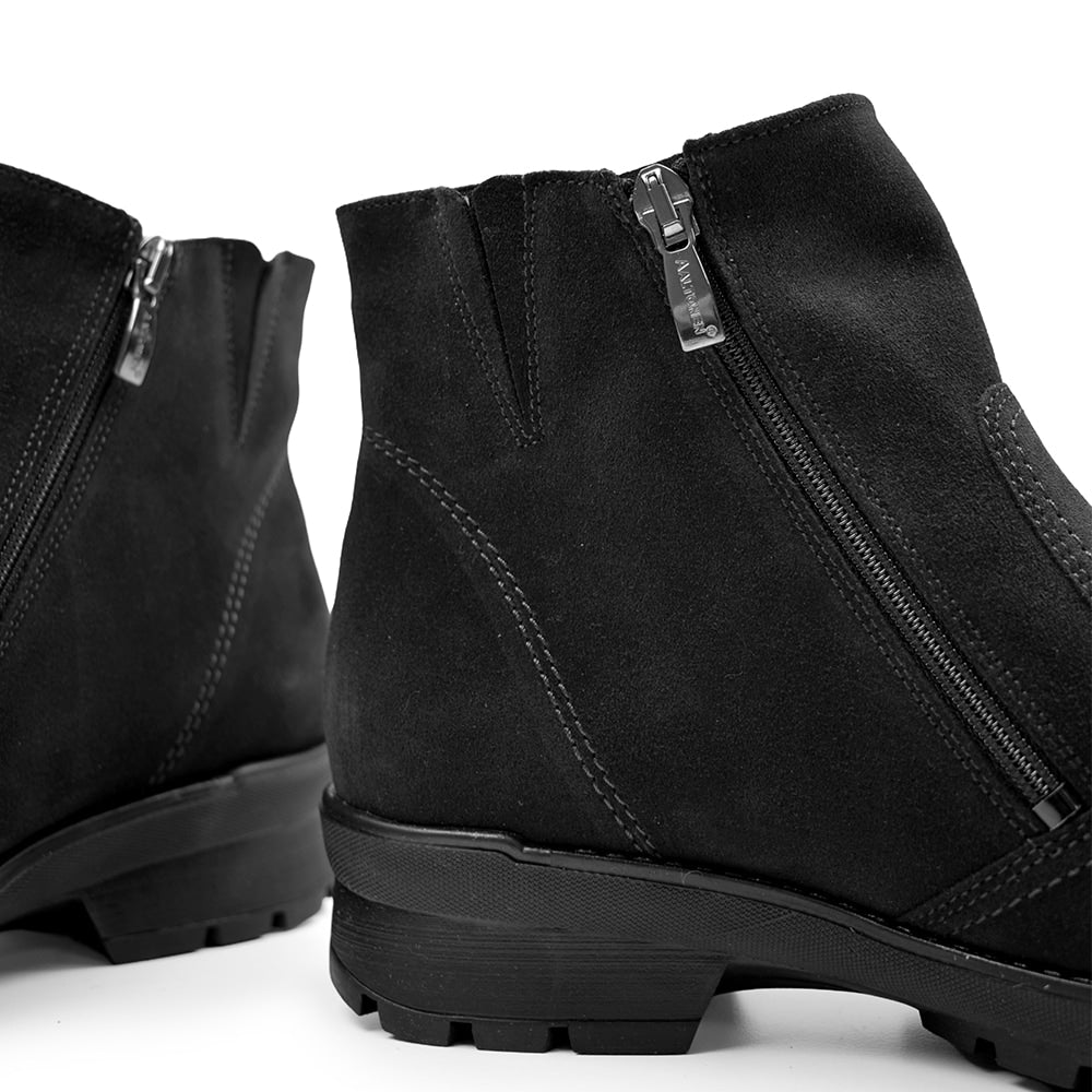 Produktbild 9 - Minfot Aaltonen Breda Boots Grip+ Vasa Mocka Ull Svart