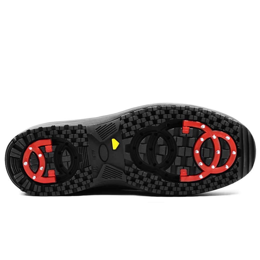 Minfot Dubbskor Boden Mocka Ull Mörkgrön