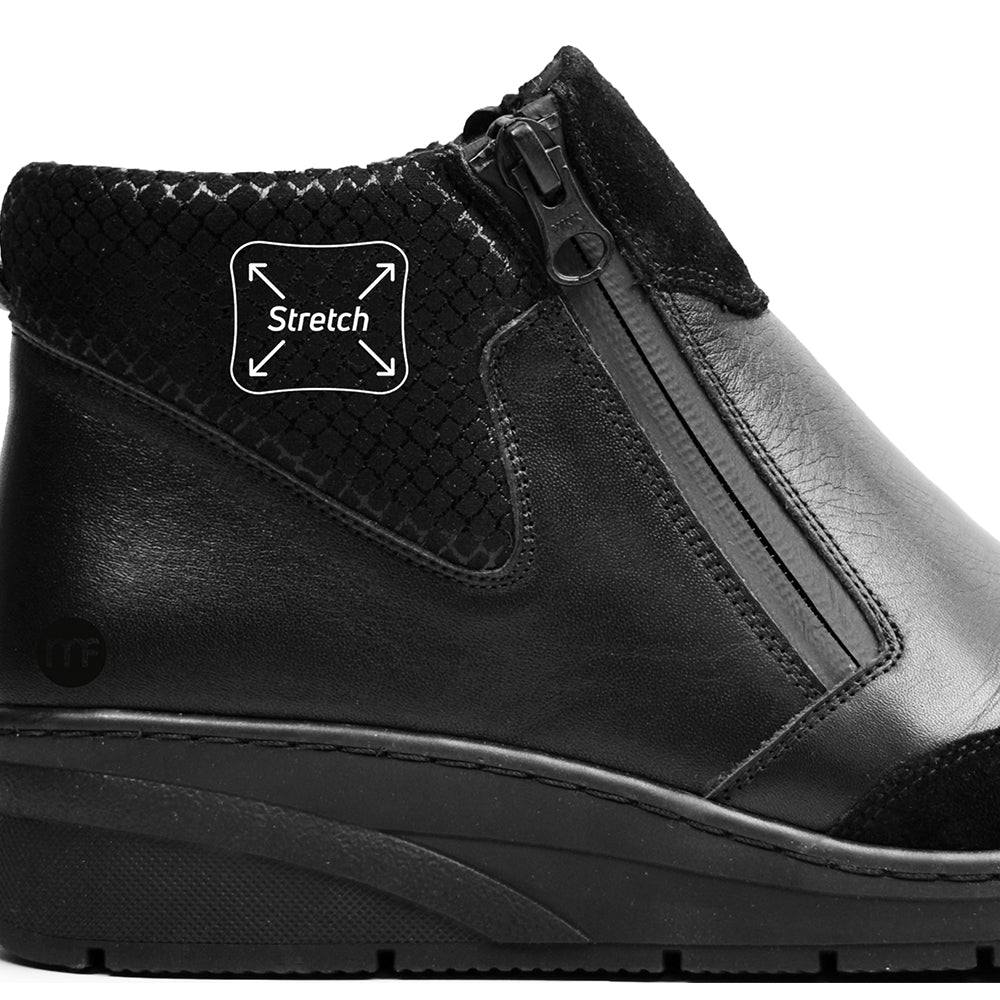 Produktbild 4 - Minfot Hilma Boots med Dragkedja TEX-membran Svart