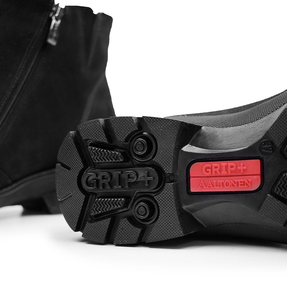 Produktbild 10 - Minfot Aaltonen Breda Boots Grip+ Vasa Mocka Ull Svart