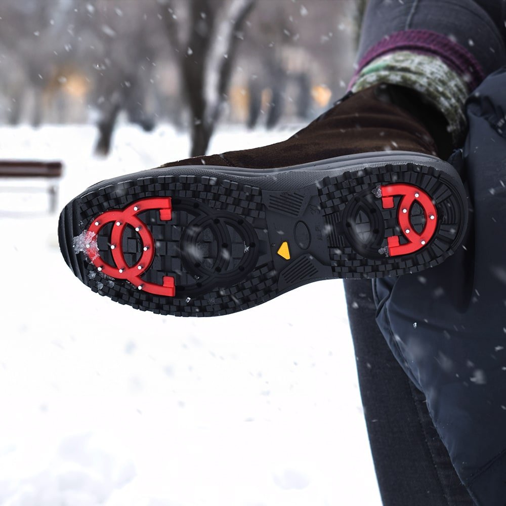 Minfot Dubbskor Boden Mocka Ull Brun