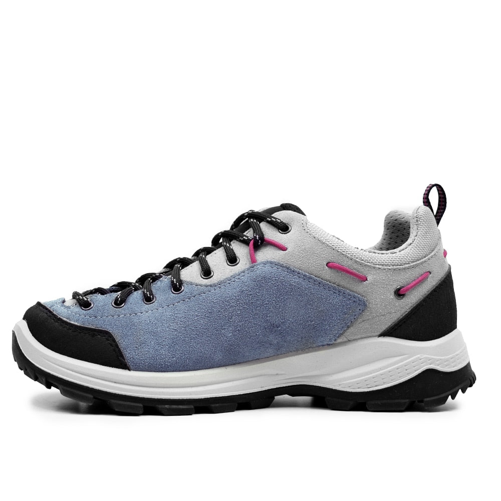 Minfot Ellne Walkingskor J-Tex Ljusblå