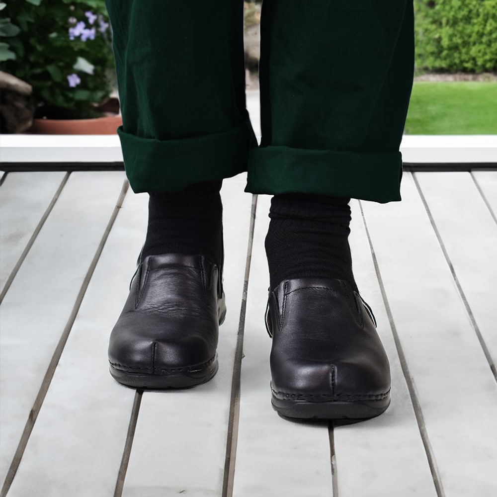 Produktbild 14 - Minfot Arbetsskor Mjuk Toffel Svart