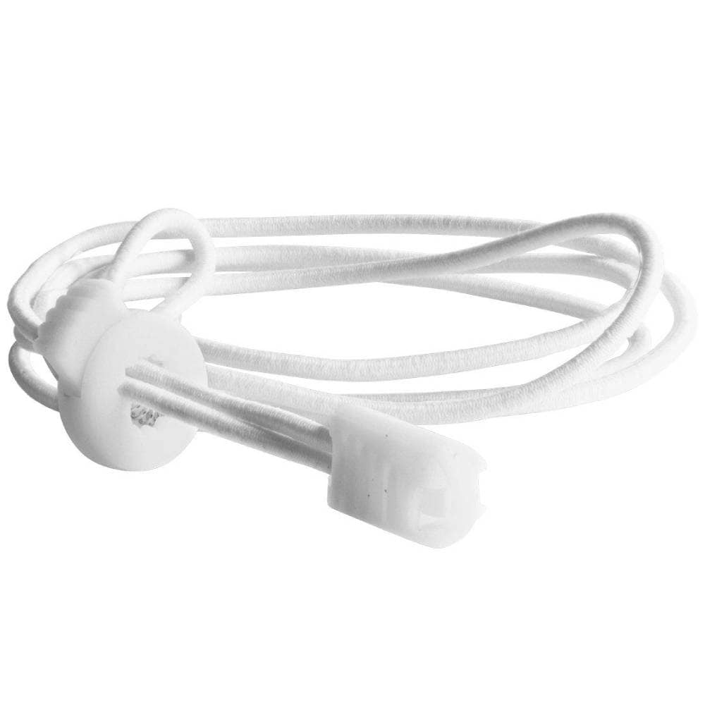 Springyard Skosnöre Vit Elastic Lock