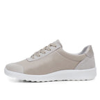 Minfot Way Sneaker Dam Bred Stretch Zip Beige