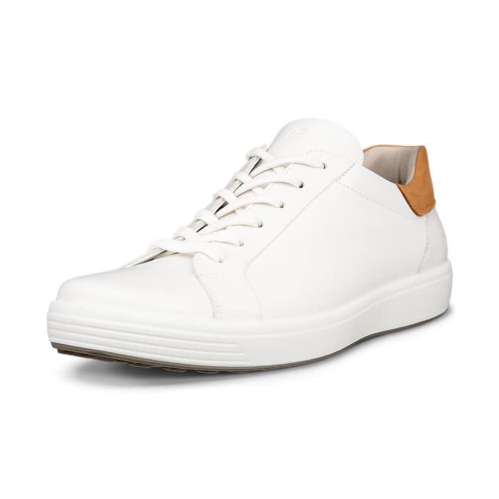 ECCO Sneakers Soft 7 Herr White Lion