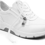 Minfot Softrole Lux Sneakers Dam Stretch Vit
