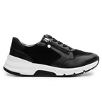 Minfot Softrole Lux Sneakers Dam Stretch Svart