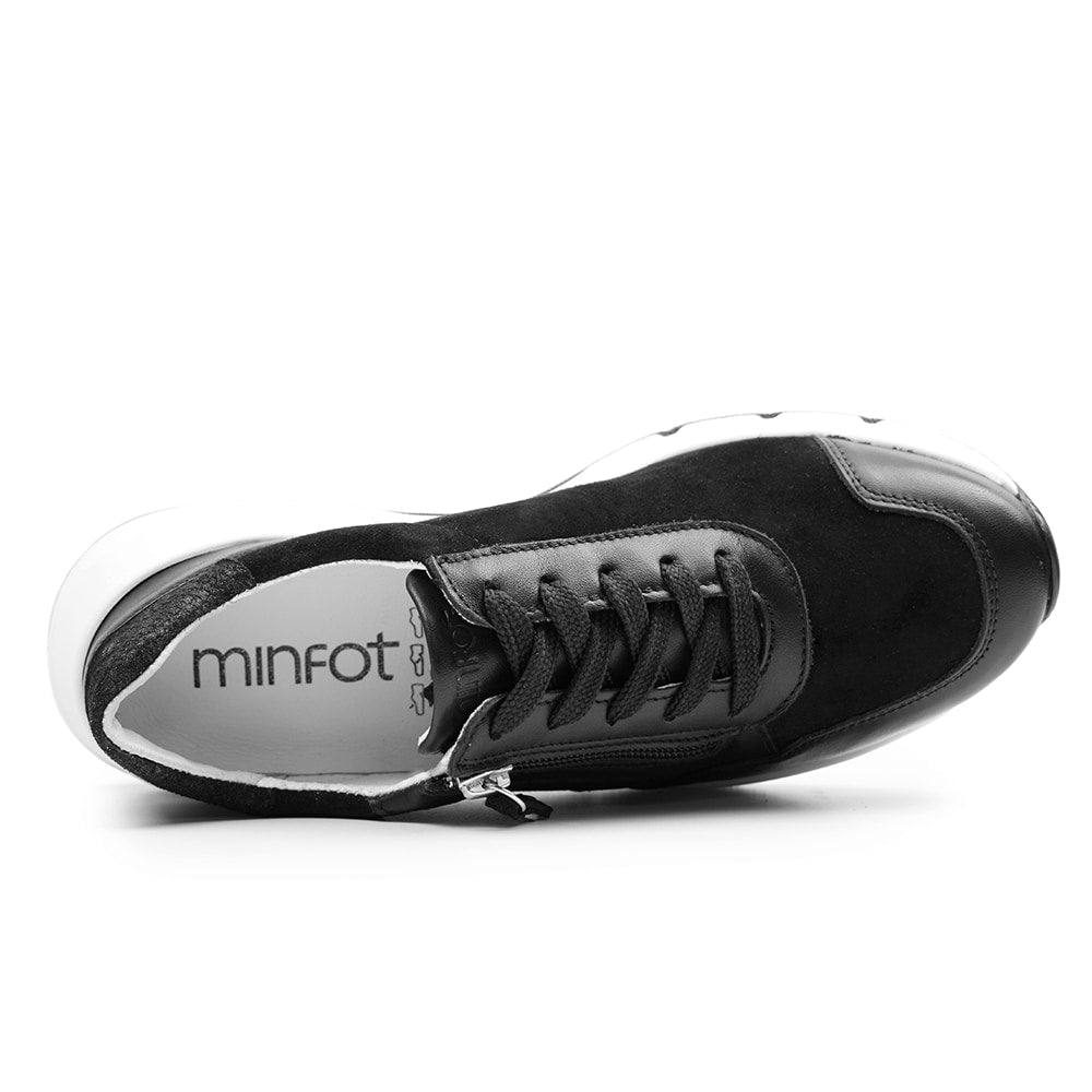 Minfot Sneaker Softrole Lux Stretch Svart