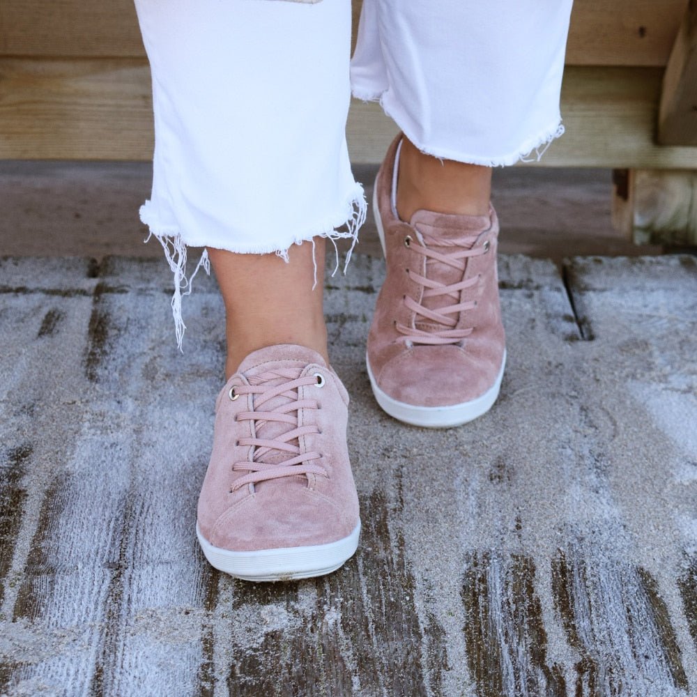 Minfot Aveny Sneakers Dam Mocka Rosa