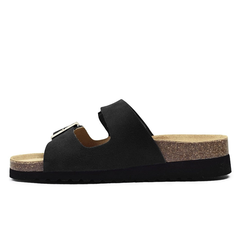 Produktbild 4 - Minfot Sandaler Mjuk Bio Moa Mocka Svart