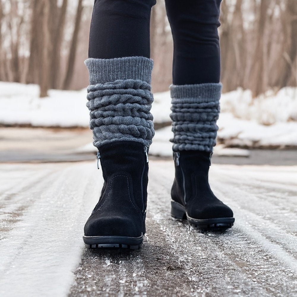 Produktbild 12 - Minfot Aaltonen Breda Boots Grip+ Vasa Mocka Ull Svart