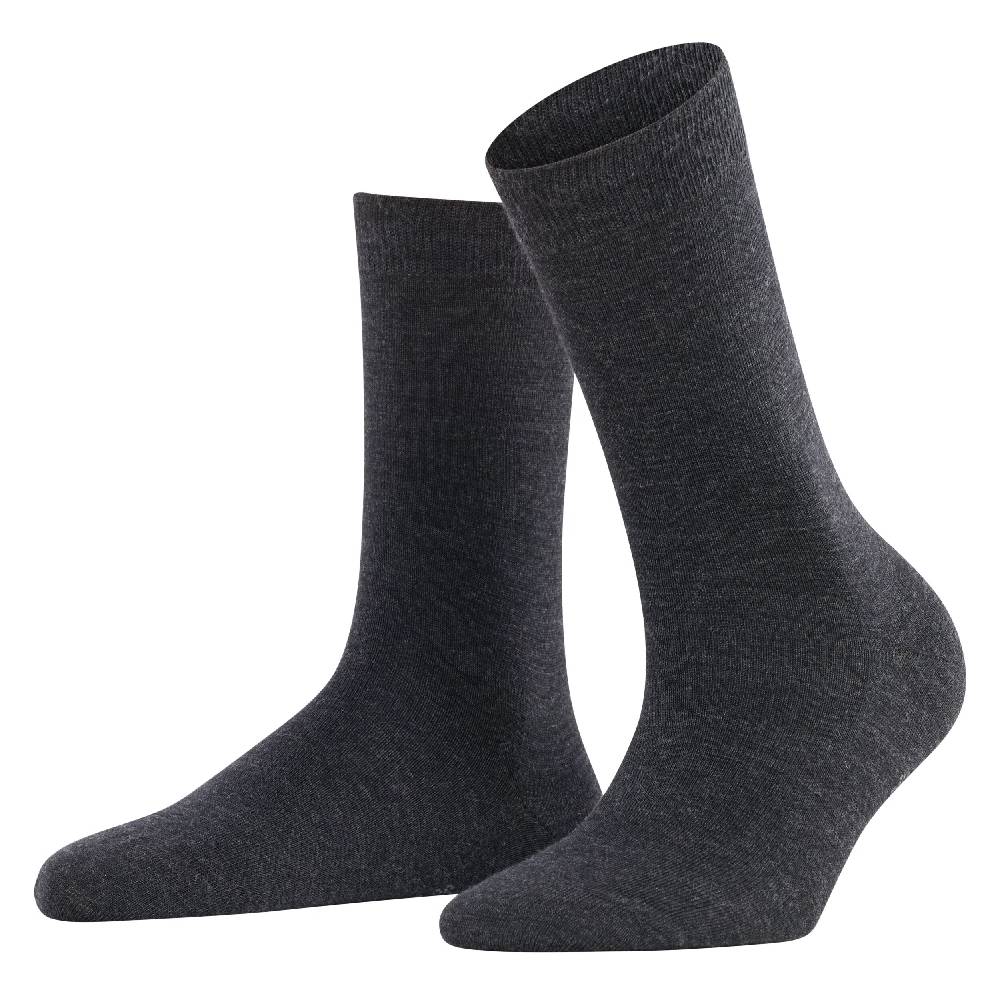 Falke Softmerino Strumpor Dam Antracite Melange 1-pack