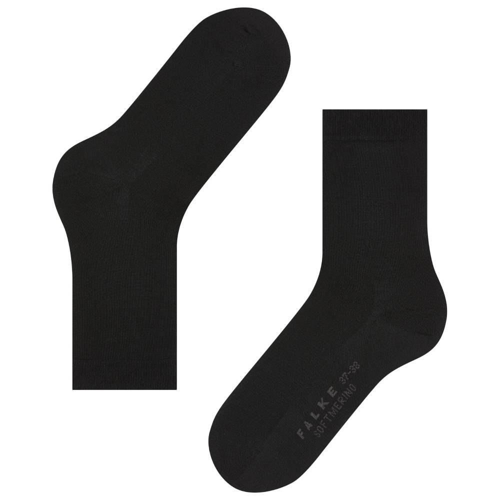Produktbild 5 - Falke Softmerino Women Socks Black