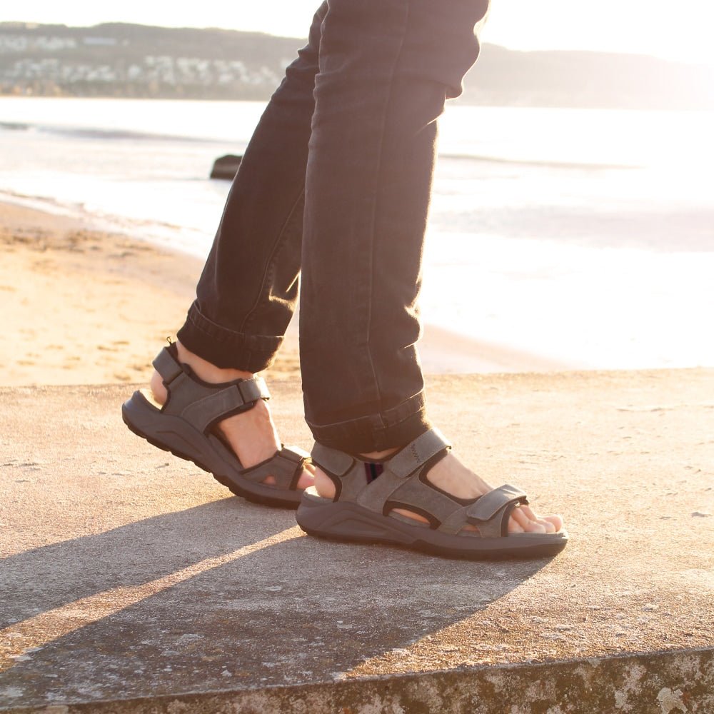 Produktbild 10 - Minfot Sandal Herr Karlshamn Grå