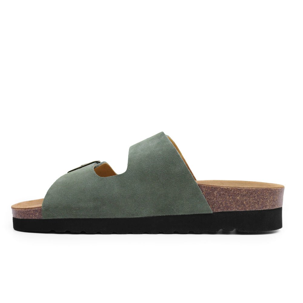 Produktbild 4 - Minfot Sandaler Moa Mocka Grön