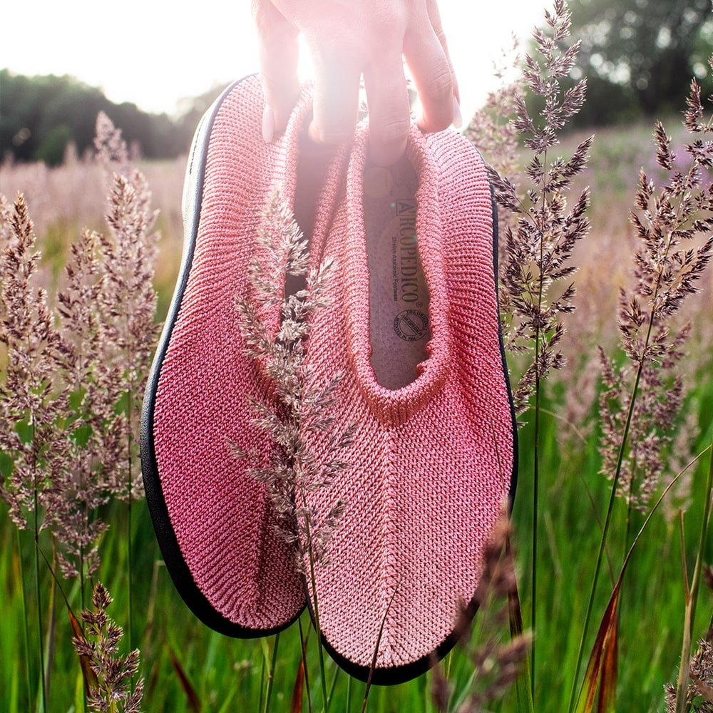 Produktbild 8 - Arcopedico New Sec Tygskor Salmon