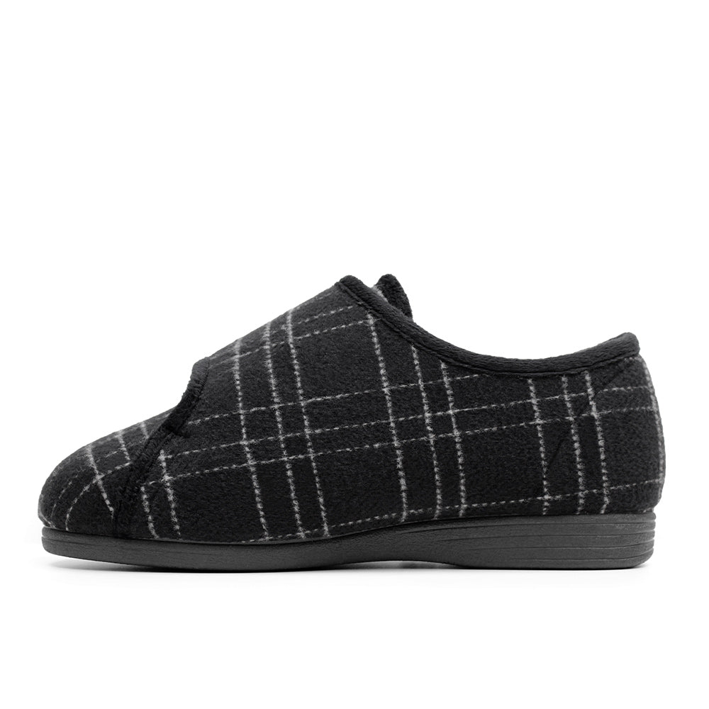 Produktbild 3 - Salemedical Specialskor Herr Strap Rutig Svart