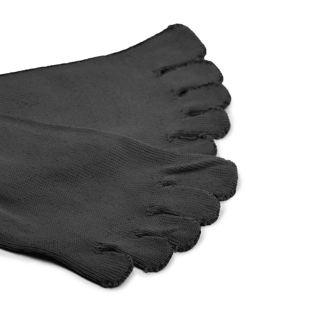 Minfot Tåstrumpor Sport Svart 1-pack