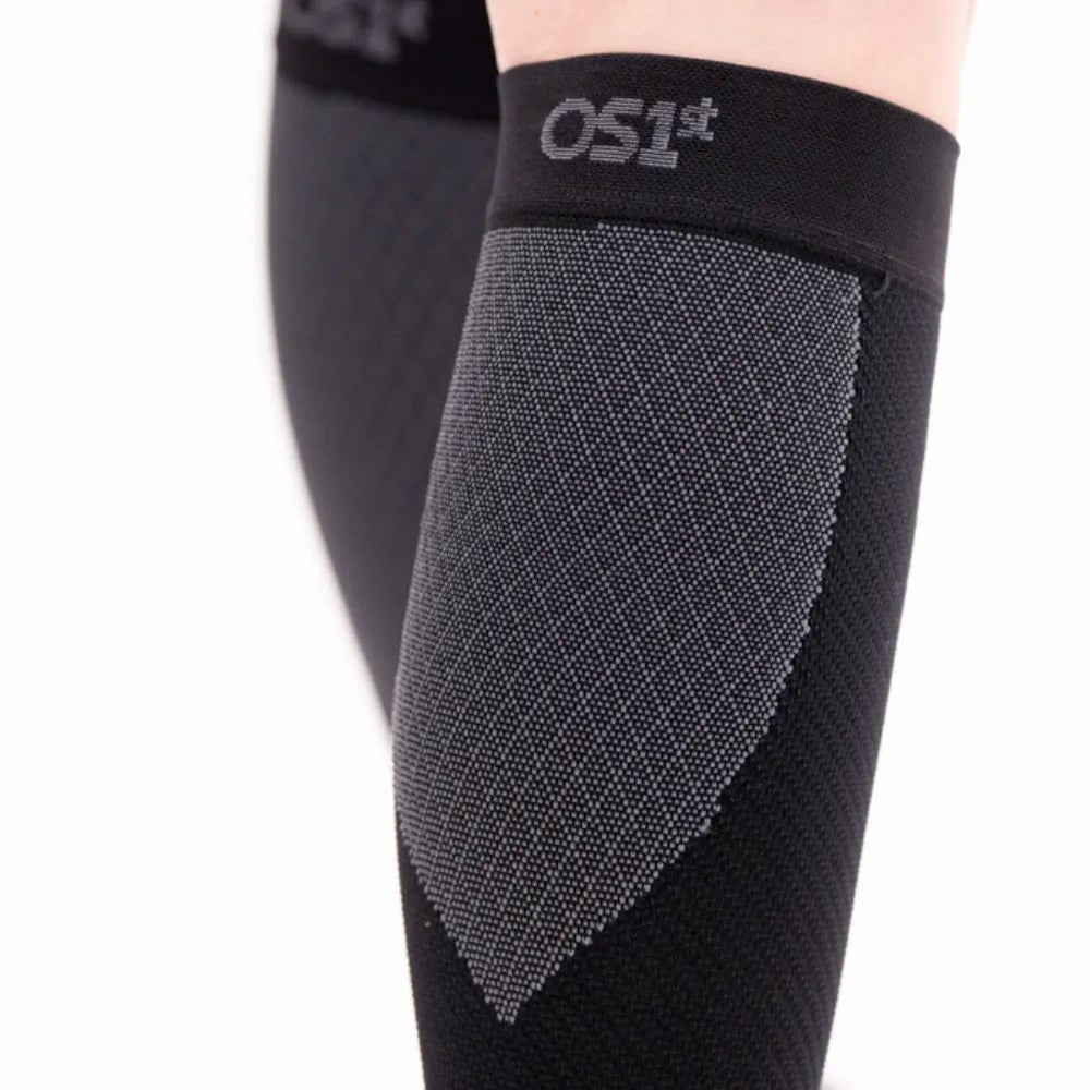OS1st CS6 Calf Sleeves Vadstrumpor Svart 1-pack