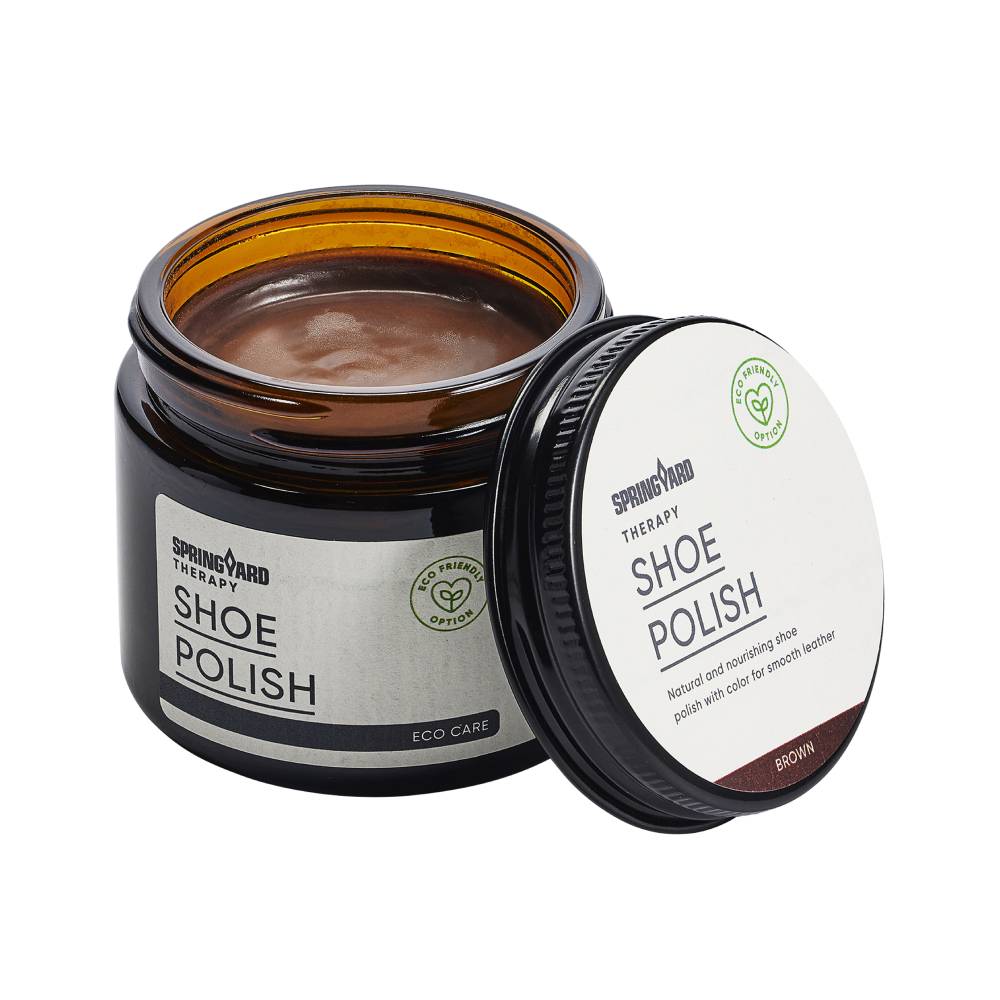 Produktbild 2 - Springyard Shoe Polish Skokräm Läder Brun