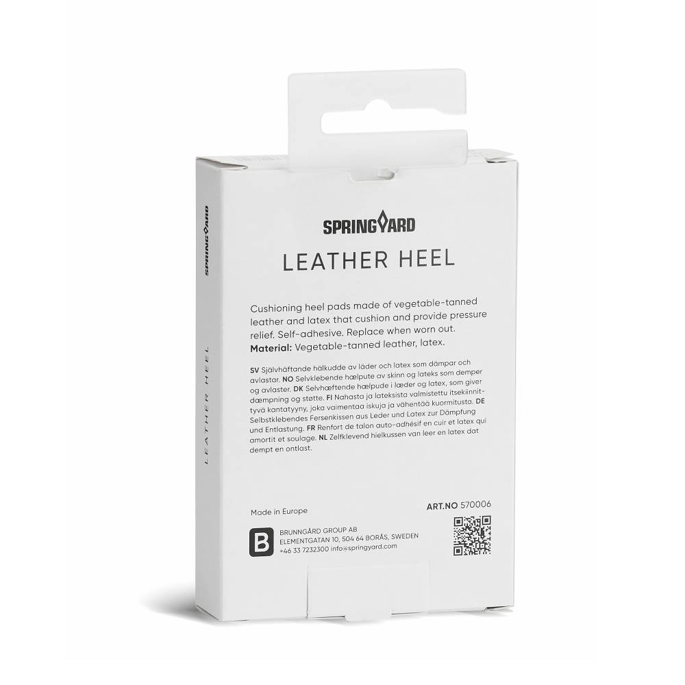 Springyard Leather Heel Hälkuddar