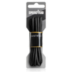 Springyard Skosnören Round Wax Black