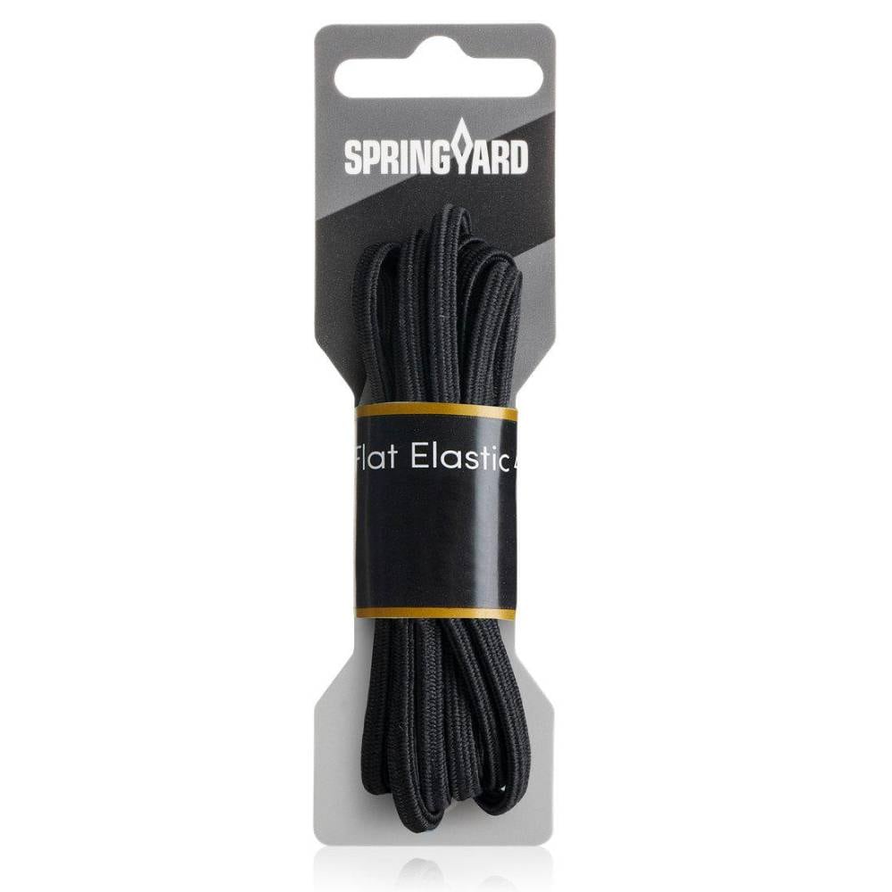 Produktbild 2 - Springyard Skosnören Flat Elastic Black
