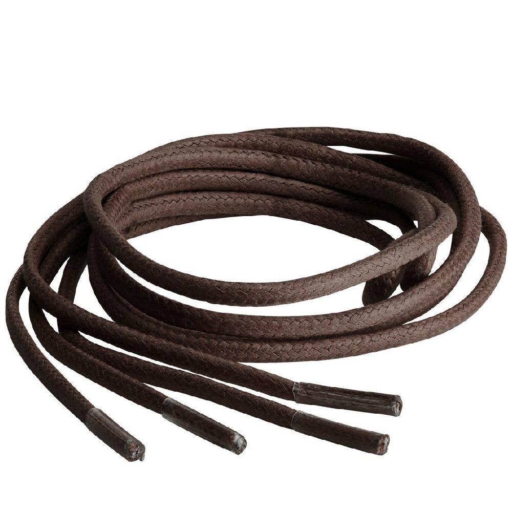 Springyard Skosnören Round Wax Dark Brown