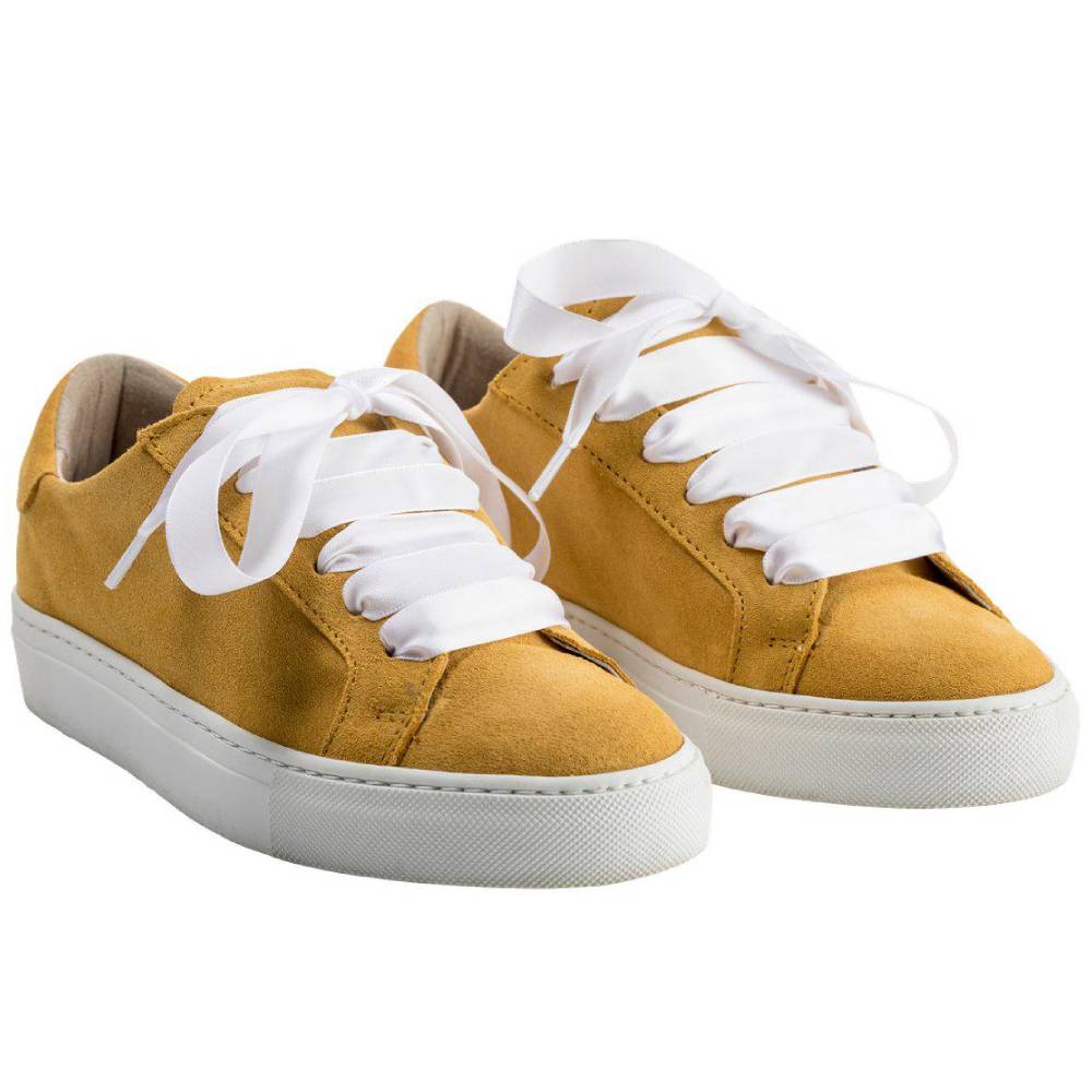 Springyard Skosnören Satin Vit