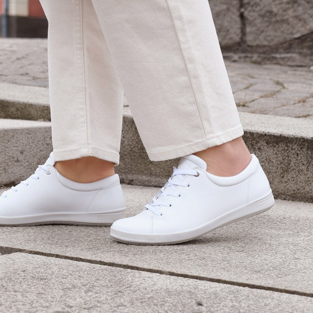 Minfot Aveny Sneaker Dam Skinn Vit