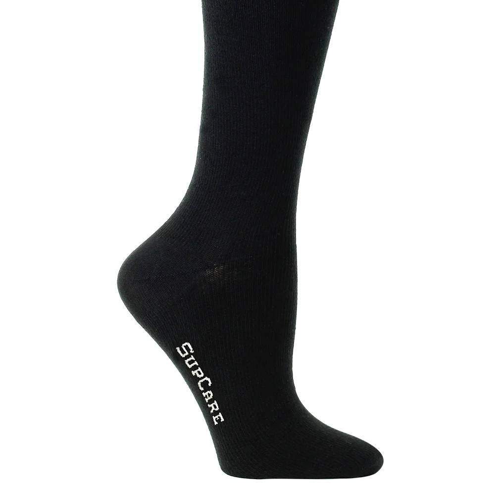 Produktbild 3 - SupCare Stödstrumpor Bomull Svart