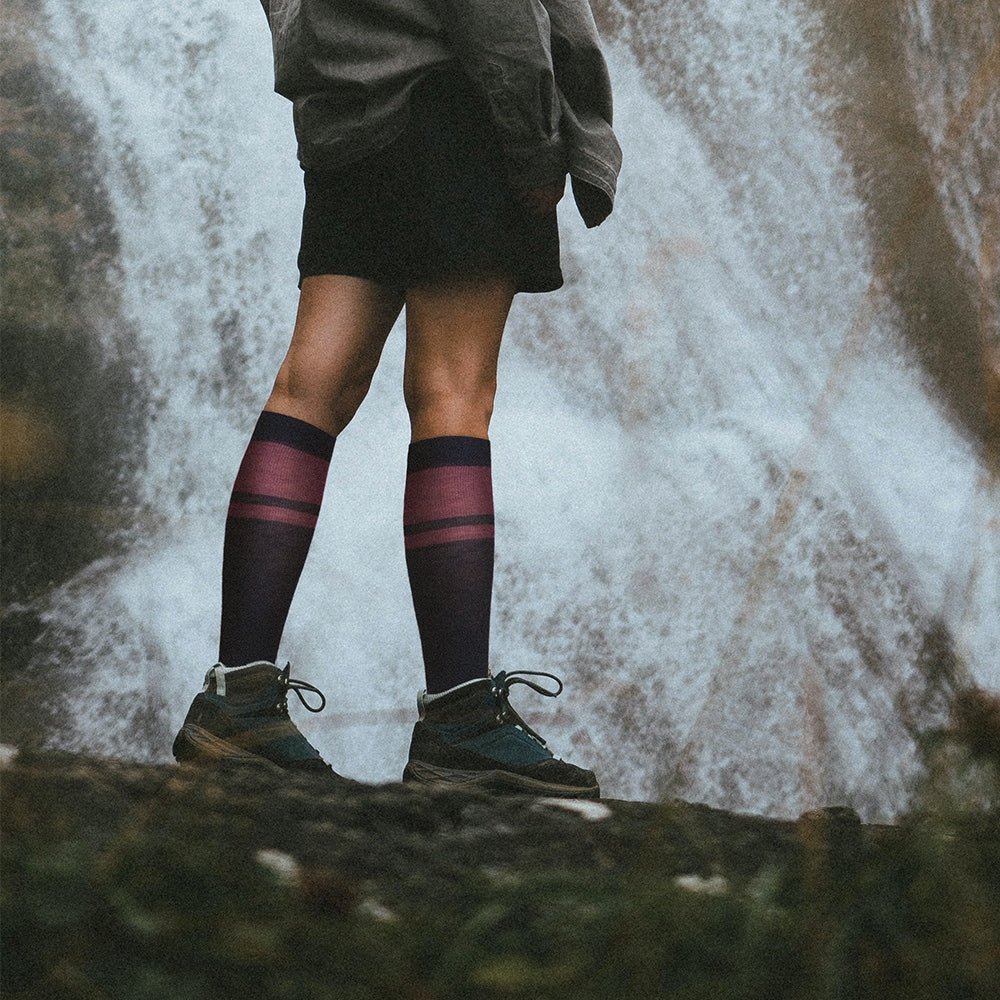 Produktbild 11 - Minfot Stödstrumpor Merinoull Midnight 3-pack