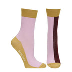 SupCare Ankelstödstrumpor Bambu Pink Red 1-pack