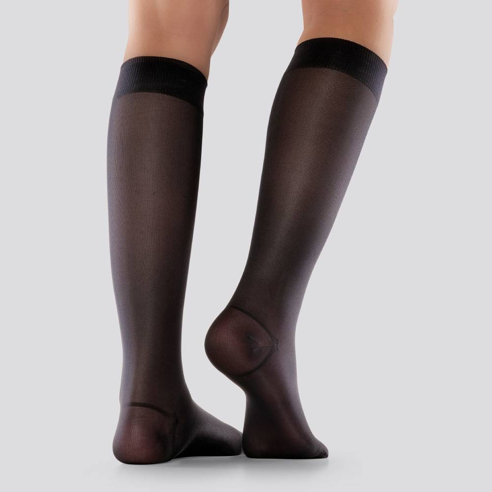 Mabs Stödstrumpor Nylon Svart